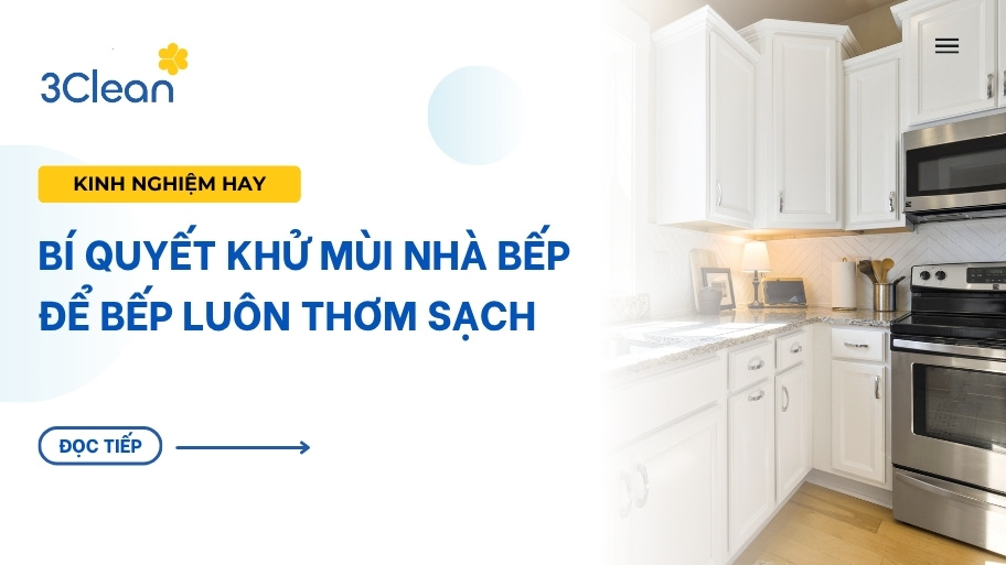 khử mùi nhà bếp