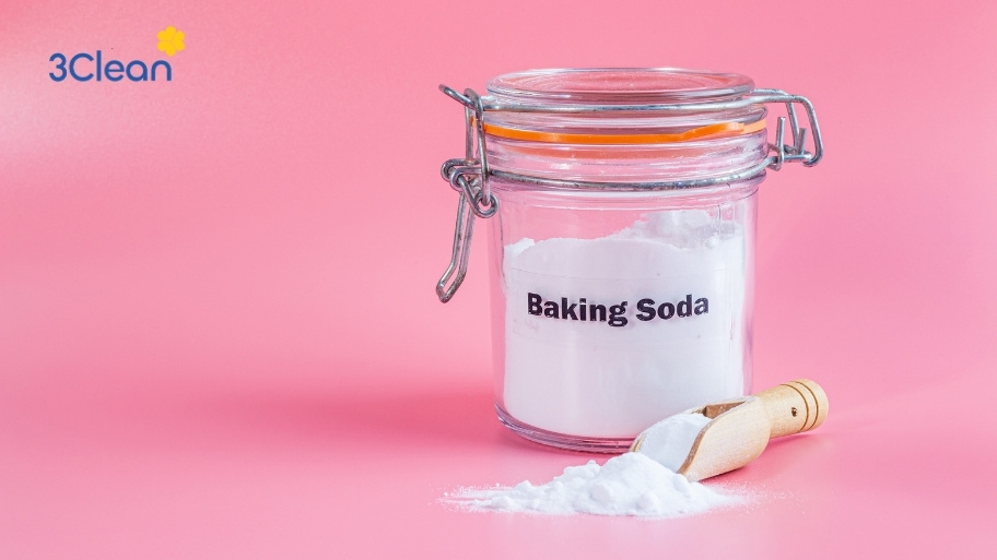 Baking soda giúp hấp thụ các mùi khó chịu 