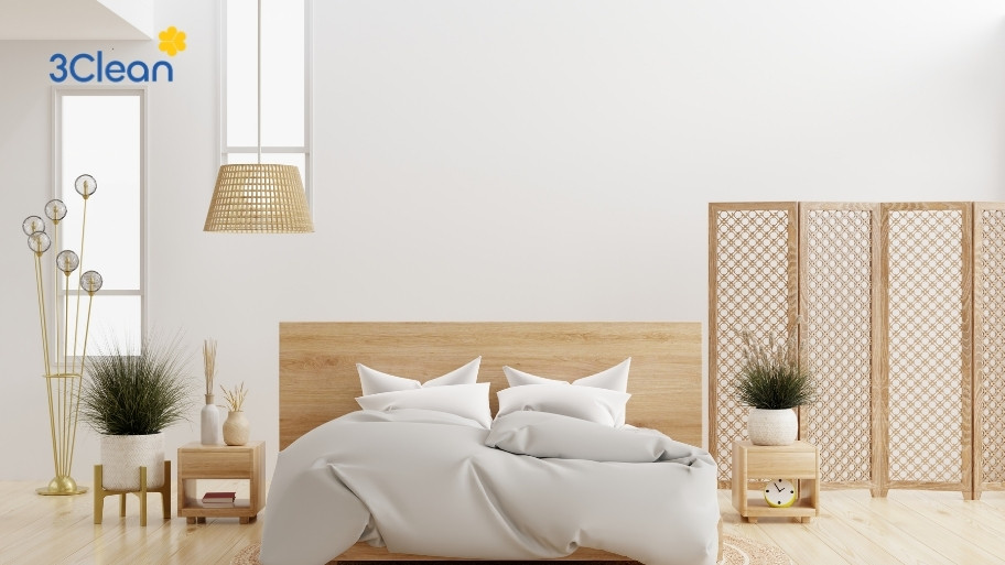 Thiết kế phòng ngủ tối giản mang lại giác rộng rãi và dễ dọn dẹp