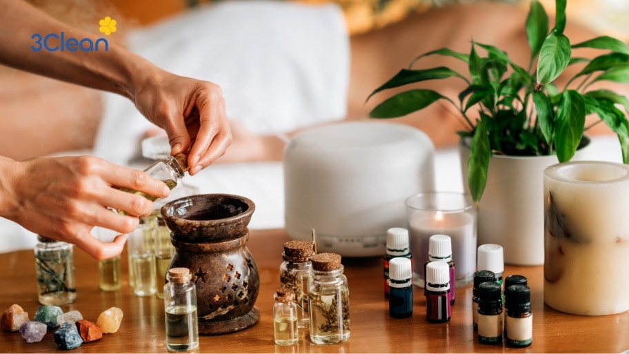 Sử dụng tinh dầu với một liều lượng vừa phải để mang lại cảm giác dễ chịu