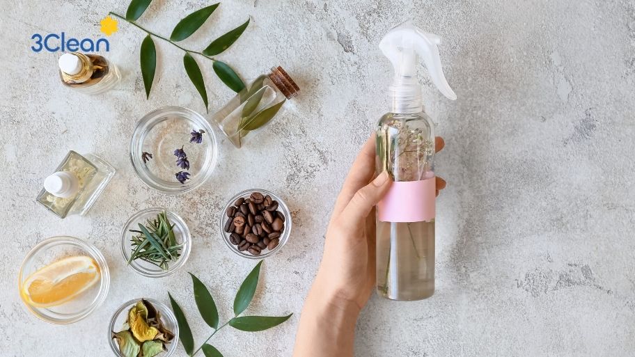 Các nguyên liệu tự nhiên sẽ mang lại một hương thơm nhẹ nhàng và dễ chịu