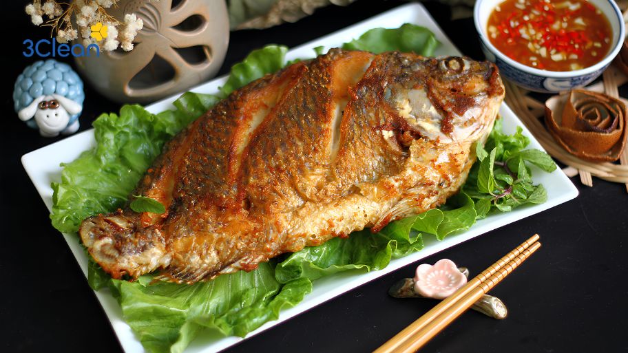 Cá chiên giòn