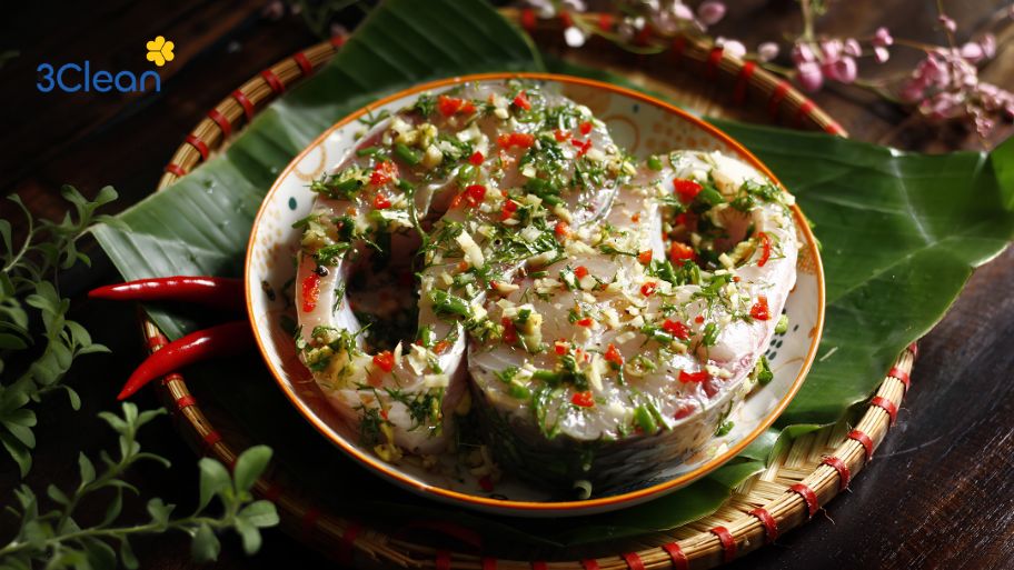 Cá hấp bia