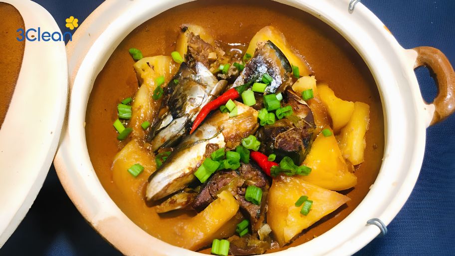 Cá saba kho thơm