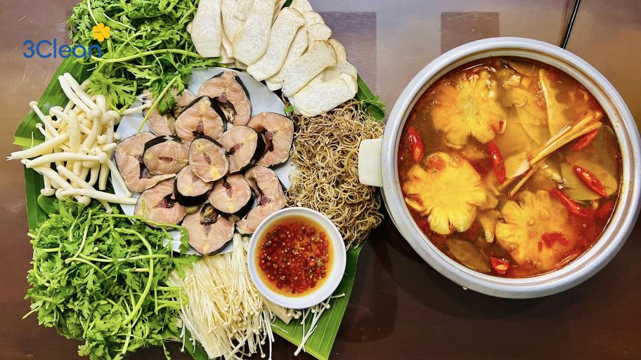 Lẩu cá mè